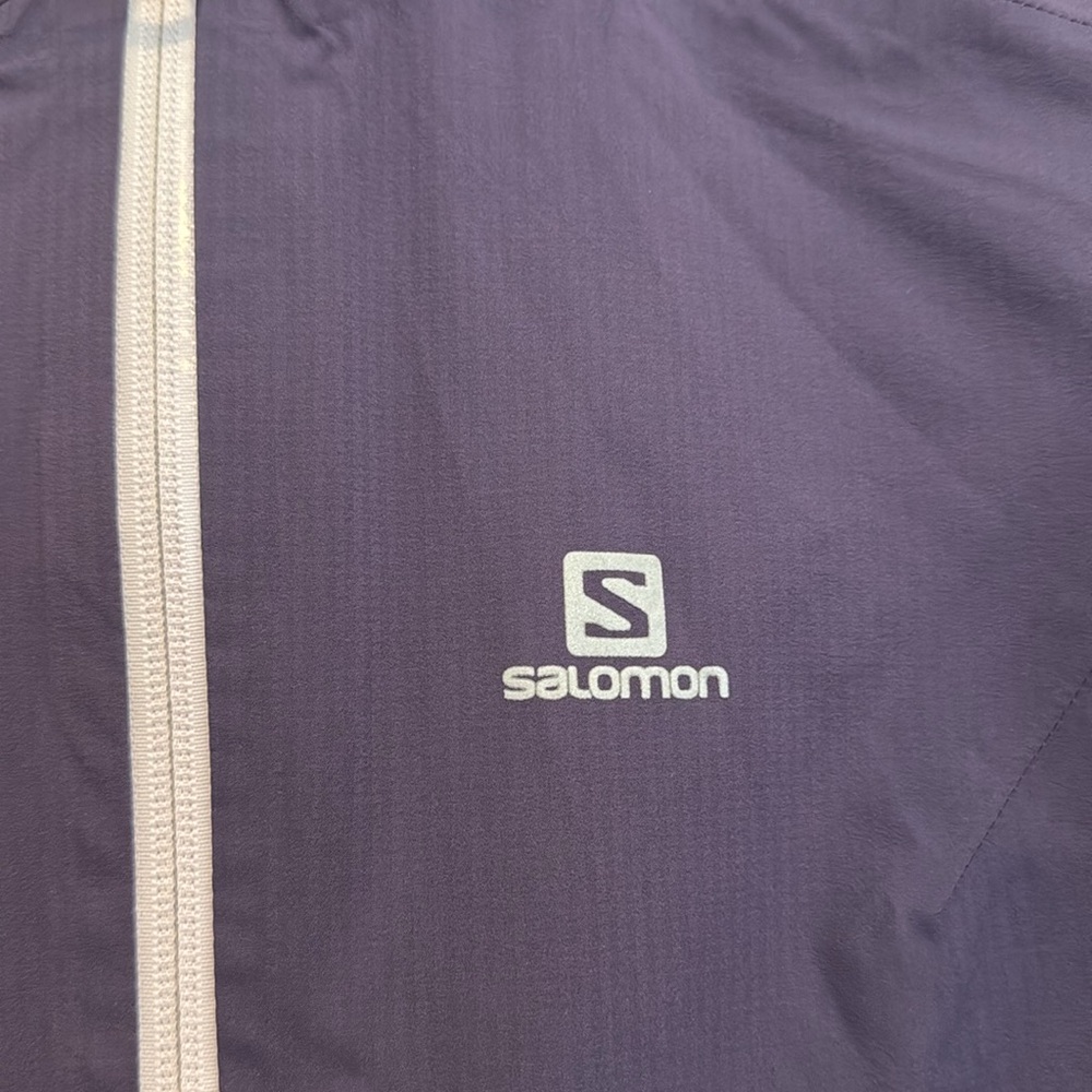 Salomon Women's Lightweight Jacket in Dark Purple - Picture 4 of 9